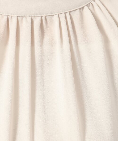 SHOO・LA・RUE(シューラルー)の「◆【S-3L】ハイネックギャザーブラウス(シャツ/ブラウス・レディース・ベージュ系その他5/ブラック系1/アイボリー系1・01/02/03/04/05)」の12枚目の写真