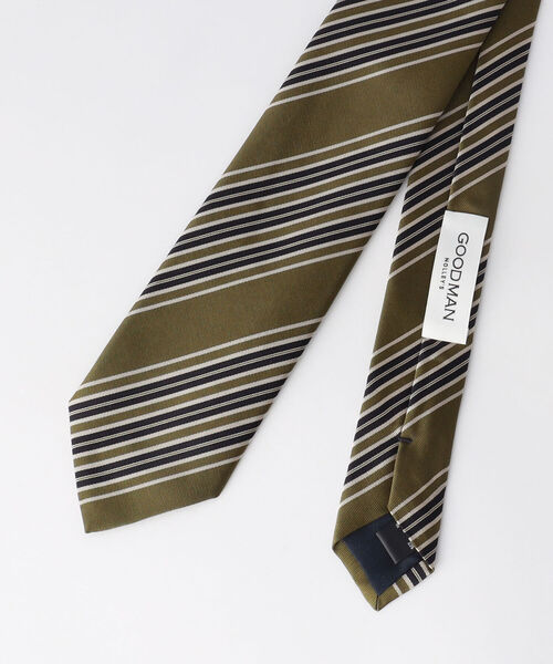 NOLLEY'S goodman(ノーリーズグッドマン)の「Fossati 3ストライプ ネクタイ(ネクタイ・メンズ・ブルー系その他2/グリーン系その他/ブルー系その他・FREE)」の6枚目の写真