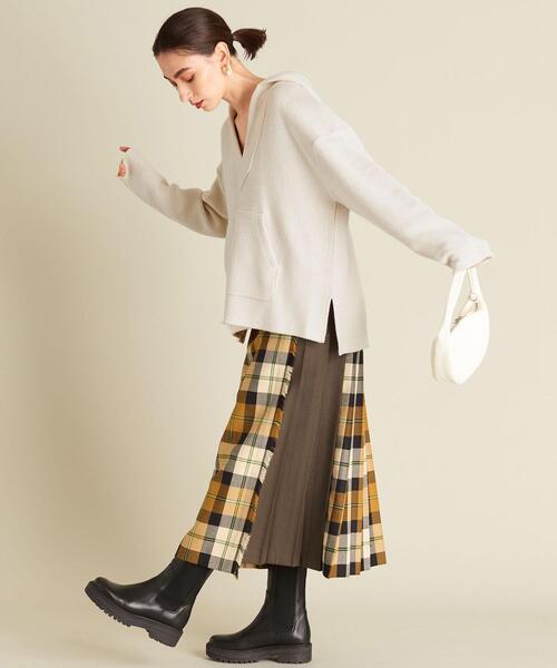 BEAUTY&YOUTH UNITED ARROWS（ビューティーアンドユースユナイテッドアローズ）の「【WEB限定】by ※メキシカンフードパーカー -ウォッシャブル-（スウェット・レディース・ブラック/オフホワイト/ケリー・FREE）」の4枚目の写真