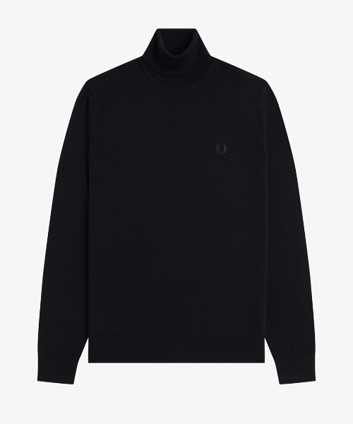 FRED PERRY(フレッドペリー)の「【先行予約受付中】Roll Neck Jumper/ロールネックニット(ニット/セーター・メンズ・ブラック/ネイビー/ホワイト/グレー/ネイビー系1/ブラック系その他/ネイビー系2/ブラック系その他2/グリーン/ブラック系その他3/ネイビー系・S/M/L/XL)」の16枚目の写真