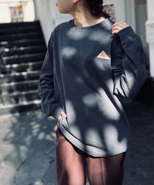 KELTY（ケルティ）の「【KELTY/ケルティ】GLOSTER別注 バックプリント ロングスリーブTシャツ（Tシャツ/カットソー・メンズ・ホワイト/チャコールグレー/ベージュ/オレンジ・MEDIUM/LARGE）」の7枚目の写真