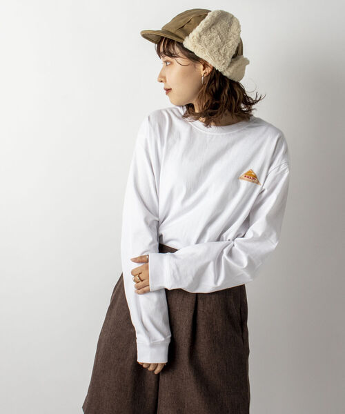 KELTY（ケルティ）の「【KELTY/ケルティ】GLOSTER別注 バックプリント ロングスリーブTシャツ（Tシャツ/カットソー・メンズ・ホワイト/チャコールグレー/ベージュ/オレンジ・MEDIUM/LARGE）」の19枚目の写真