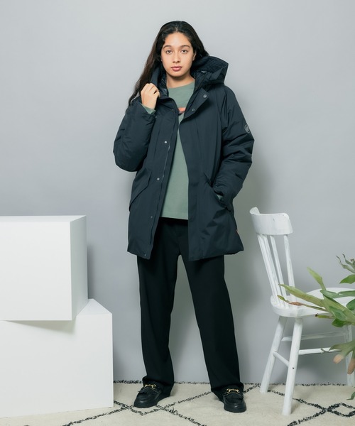 Mammut（マムート）の「MAMMUT/マムート Floeberg HS Thermo Hooded Coat アウトドアジャケット 防風 撥水（ダウンジャケット/コート・メンズ・ブラック/カーキ・M/L/XL）」の15枚目の写真