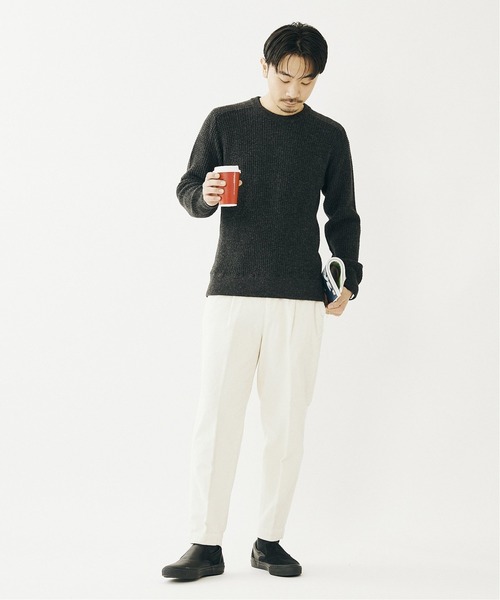 RICCARDO METHA（リカルドメッサ）の「【RICCARDO METHA × JS / リカルドメッサ】別注 1タック コーデュロイパンツ（その他パンツ・メンズ・ベージュ/ブラウン/ナチュラル/ブラック・44/46/48）」の13枚目の写真