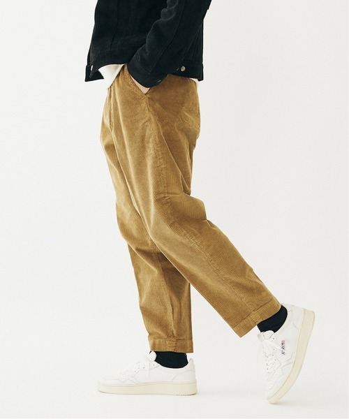 RICCARDO METHA（リカルドメッサ）の「【RICCARDO METHA × JS / リカルドメッサ】別注 1タック コーデュロイパンツ（その他パンツ・メンズ・ベージュ/ブラウン/ナチュラル/ブラック・44/46/48）」の21枚目の写真