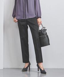 UNITED ARROWS | ＜UNITED ARROWS＞R/W/PU サテン ストレートパンツ B(その他パンツ)