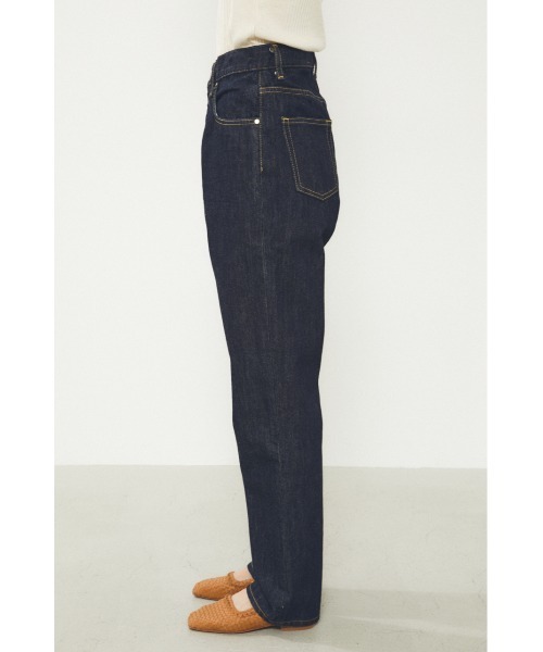 BLACK BY MOUSSY（ブラックバイマウジー）の「KONA One wash DENIM(コナワンウォッシュデニム)（デニムパンツ・レディース・ダークブルー・22inch/23inch/24inch/25inch/26inch）」の14枚目の写真