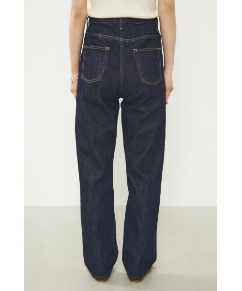 BLACK BY MOUSSY（ブラックバイマウジー）の「KONA One wash DENIM(コナワンウォッシュデニム)（デニムパンツ・レディース・ダークブルー・22inch/23inch/24inch/25inch/26inch）」の13枚目の写真