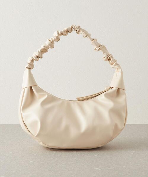 CITEN（シテン）の「＜CITEN（シテン）＞2WAY ギャザー ハンドル バッグ（ハンドバッグ・レディース・ブラック/オフホワイト・FREE）」の8枚目の写真