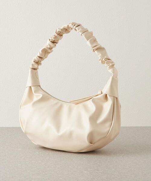 CITEN（シテン）の「＜CITEN（シテン）＞2WAY ギャザー ハンドル バッグ（ハンドバッグ・レディース・ブラック/オフホワイト・FREE）」の10枚目の写真