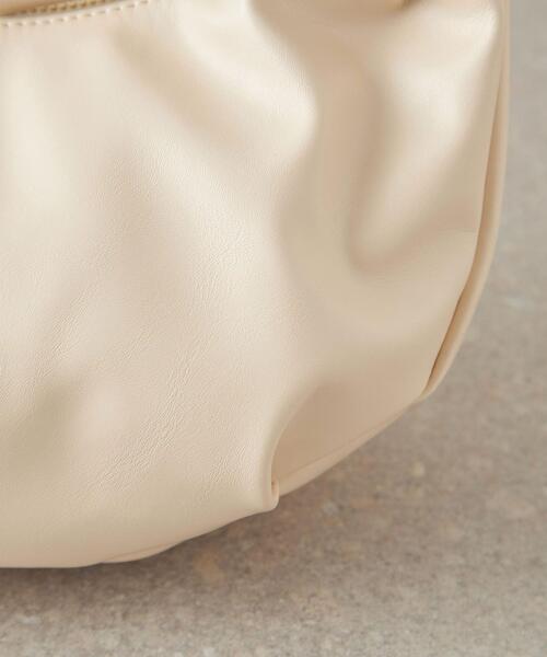 CITEN（シテン）の「＜CITEN（シテン）＞2WAY ギャザー ハンドル バッグ（ハンドバッグ・レディース・ブラック/オフホワイト・FREE）」の15枚目の写真