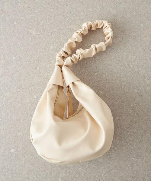 CITEN（シテン）の「＜CITEN（シテン）＞2WAY ギャザー ハンドル バッグ（ハンドバッグ・レディース・ブラック/オフホワイト・FREE）」の19枚目の写真