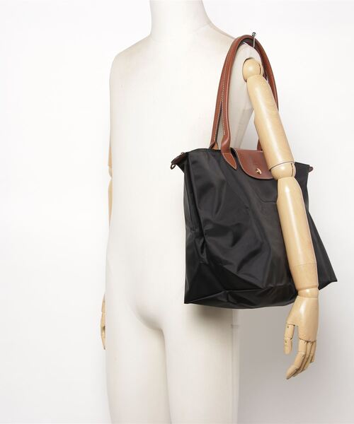 ECHELLE Liberte（エシェルリベルテ）の「LONGCHAMP LE PLIAGE ロンシャン ル・プリアージュ ハンドバッグ（ハンドバッグ・レディース・ネイビー/ブラック/サンドベージュ/バイオレット/グレー/レッド/オレンジ系その他/オフホワイト・FREE）」の14枚目の写真