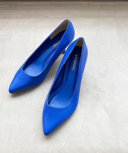 OPAQUE.CLIP(オペークドットクリップ)の「◆ポインテッドトウベーシックパンプス【抗菌防臭加工/WEB限定カラー】(パンプス・レディース・ホワイト/ブラック/ダークグリーン/ネイビー/グレー/ライトベージュ・01/02/03)」の8枚目の写真