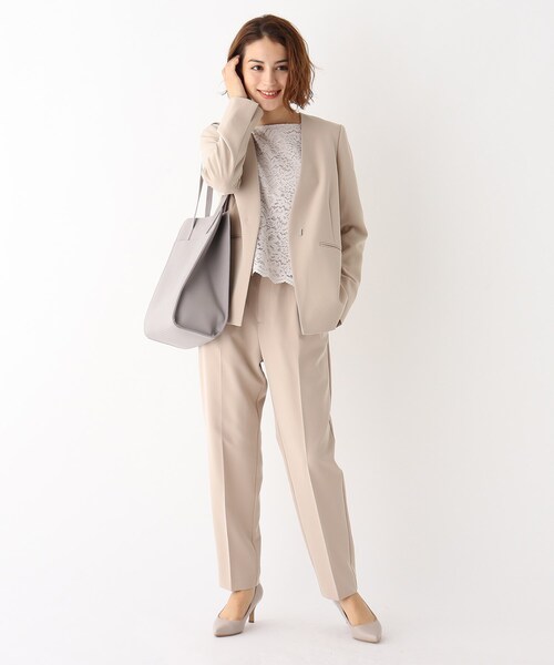 OPAQUE.CLIP(オペークドットクリップ)の「◆ポインテッドトウベーシックパンプス【抗菌防臭加工/WEB限定カラー】(パンプス・レディース・ホワイト/ブラック/ダークグリーン/ネイビー/グレー/ライトベージュ・01/02/03)」の11枚目の写真