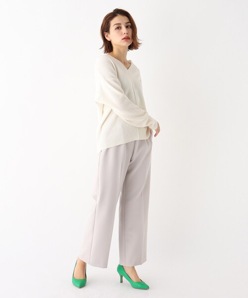 OPAQUE.CLIP(オペークドットクリップ)の「◆ポインテッドトウベーシックパンプス【抗菌防臭加工/WEB限定カラー】(パンプス・レディース・ホワイト/ブラック/ダークグリーン/ネイビー/グレー/ライトベージュ・01/02/03)」の15枚目の写真