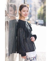 mag.by c | フリルカラーカーディガン(カーディガン/ボレロ)