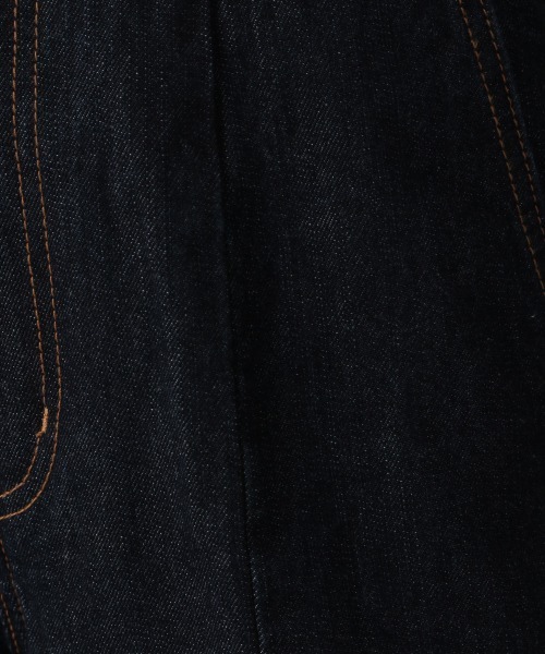 LOWRYS FARM（ローリーズファーム）の「フロントスリットデニムパンツ　260738（デニムパンツ・レディース・ブラック/ワンウォッシュ/アイボリー・SMALL/MEDIUM/LARGE）」の8枚目の写真