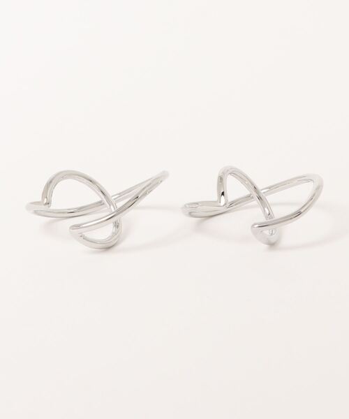 Jenny BY IMMANOEL（ジェニーバイイマノエル）の「立体デザインイヤーカフ　両耳（イヤリング・レディース・ゴールド/シルバー/ゴールド系その他・FREE）」の4枚目の写真