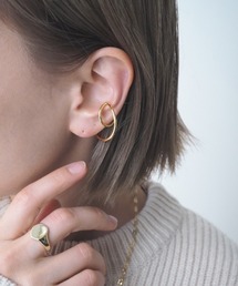 Jenny BY IMMANOEL | 立体デザインイヤーカフ　両耳(イヤリング)