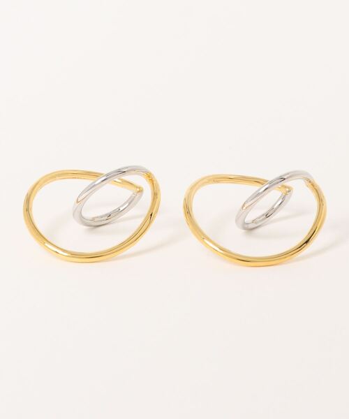 Jenny BY IMMANOEL（ジェニーバイイマノエル）の「立体デザインイヤーカフ　両耳（イヤリング・レディース・ゴールド/シルバー/ゴールド系その他・FREE）」の7枚目の写真