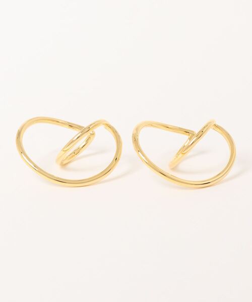 Jenny BY IMMANOEL（ジェニーバイイマノエル）の「立体デザインイヤーカフ　両耳（イヤリング・レディース・ゴールド/シルバー/ゴールド系その他・FREE）」の5枚目の写真