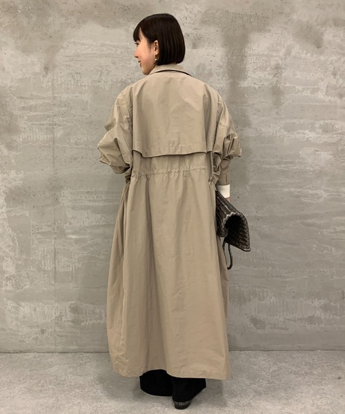 BEARDSLEY（ビアズリー）の「スタンドカラー ZIPUPコート（その他アウター・レディース・モカ/ブラック・FREE）」の22枚目の写真