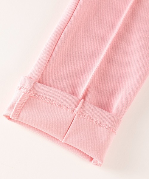 KP（ケーピー）の「グログランリボン付きストレッチニットツイルパンツ(100-130cm)（その他パンツ・キッズ・パープル/ブラック/ピンク・130cm/110cm/120cm/100cm）」の4枚目の写真