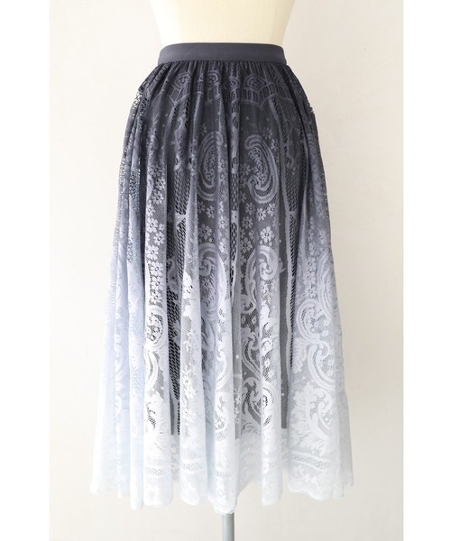 cawaii（カワイイ）の「グラデーションシアーレース 最高傑作 一目惚れスカート（スカート・レディース・ブラック・FREE）」の3枚目の写真