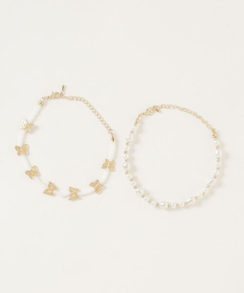 WEGO（ウィゴー）の「WEGO/【2点セット】ビーズブレス（ブレスレット・レディース・その他1/その他2/その他4/その他6/その他3/その他5・FREE）」の4枚目の写真