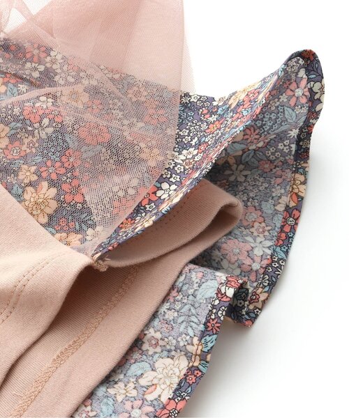 Seraph（セラフ）の「/バックシャン長袖Ｔシャツ（Tシャツ/カットソー・キッズ・グレー/ピンク/アイボリー/ミント・90/100/110/120/80/130/95/140）」の14枚目の写真