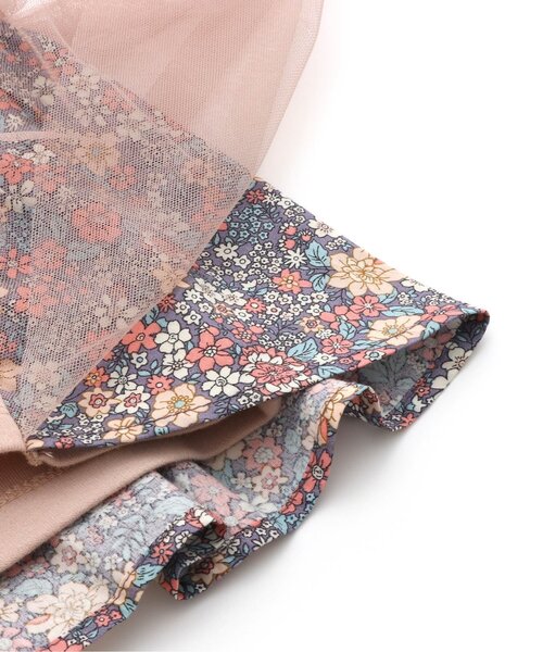 Seraph（セラフ）の「/バックシャン長袖Ｔシャツ（Tシャツ/カットソー・キッズ・グレー/ピンク/アイボリー/ミント・90/100/110/120/80/130/95/140）」の13枚目の写真