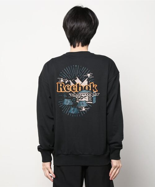 Reebok(リーボック)の「クラシックス レトロ アウトドア クルー スウェットシャツ / Classics Retro Outdoor Crew Sweatshirt(スウェット・メンズ・ライトグレー/ブラック/アイボリー・SMALL/MEDIUM/LARGE/X-LARGE/XX-LARGE/X-SMALL/XXX-LARGE)」の9枚目の写真