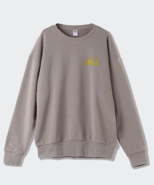 Reebok(リーボック)の「クラシックス レトロ アウトドア クルー スウェットシャツ / Classics Retro Outdoor Crew Sweatshirt(スウェット・メンズ・ライトグレー/ブラック/アイボリー・SMALL/MEDIUM/LARGE/X-LARGE/XX-LARGE/X-SMALL/XXX-LARGE)」の3枚目の写真
