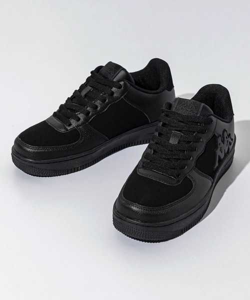 Kappa（カッパ）の「【UNI】Kappa(カッパ)LOGO SALERNO SHOES（スニーカー・メンズ・ホワイト/ホワイト×グレー/ブラック・39/43/40/41/38/36/42/37）」の3枚目の写真