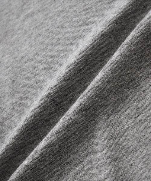 DISCUS ATHLETIC(ディスカス アスレチック)の「DISCUS ATHLETIC/ディスカス アスレチック クロップド丈 コットン半袖Tシャツ<セットアップ可能>(Tシャツ/カットソー・レディース・オレンジ/イエロー/ホワイト/杢グレー/ラベンダー・L/M)」の11枚目の写真