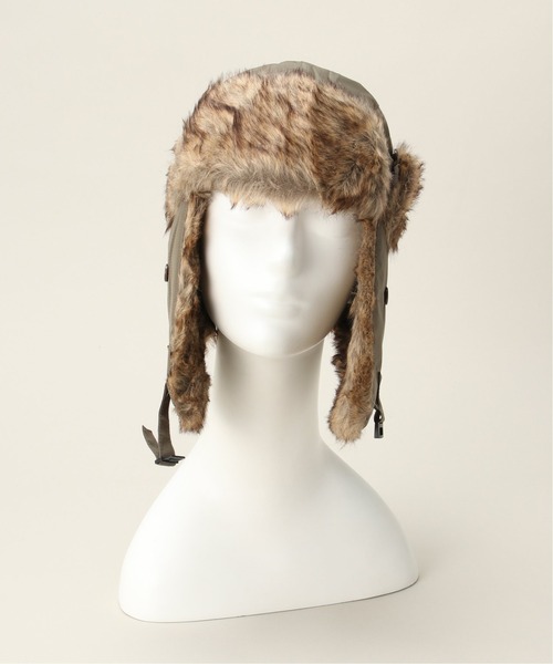 ROTHCO（ロスコ）の「【ROTHCO / ロスコ】 FUR FLYERS HAT / ファーフライヤーズハット（ハット・メンズ・カーキ・FREE）」の2枚目の写真
