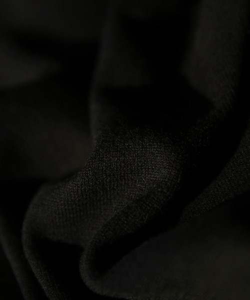 LOPASS（ロパス）の「バイカラー　レース付き　ニットカーディガン（カーディガン/ボレロ・レディース・ブラック・LARGE/MEDIUM）」の8枚目の写真