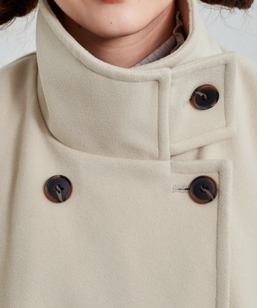 cepo(セポ)の「ハイネックショートコート 2(ピーコート)」 - WEAR cepo(セポ)の「ハイネックショートコート 2(ピーコート)」 - WEAR