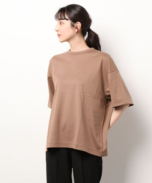 N.O.R.C by the line（ノークバイザライン）の「マルチファンクションＴシャツ（Tシャツ/カットソー・レディース・ブラウン/カーキ・S/M/XXL）」の14枚目の写真