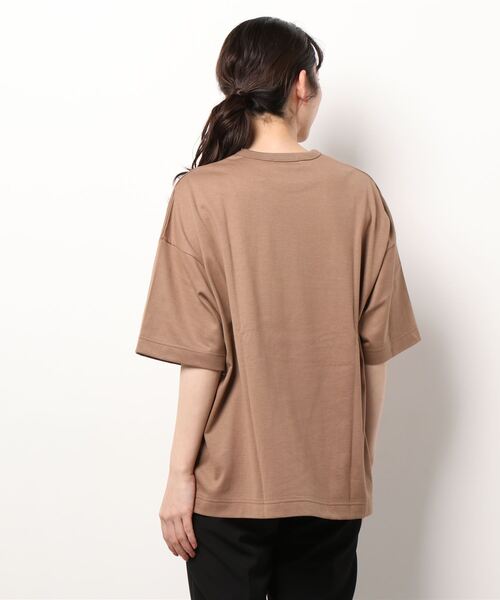 N.O.R.C by the line（ノークバイザライン）の「マルチファンクションＴシャツ（Tシャツ/カットソー・レディース・ブラウン/カーキ・S/M/XXL）」の17枚目の写真