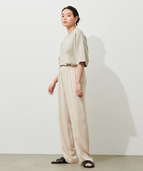 N.O.R.C by the line（ノークバイザライン）の「マルチファンクションＴシャツ（Tシャツ/カットソー・レディース・ブラウン/カーキ・S/M/XXL）」の5枚目の写真