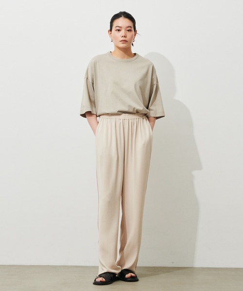 N.O.R.C by the line（ノークバイザライン）の「マルチファンクションＴシャツ（Tシャツ/カットソー・レディース・ブラウン/カーキ・S/M/XXL）」の8枚目の写真