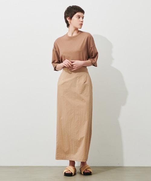 N.O.R.C by the line（ノークバイザライン）の「マルチファンクションＴシャツ（Tシャツ/カットソー・レディース・ブラウン/カーキ・S/M/XXL）」の9枚目の写真