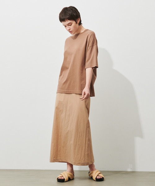 N.O.R.C by the line（ノークバイザライン）の「マルチファンクションＴシャツ（Tシャツ/カットソー・レディース・ブラウン/カーキ・S/M/XXL）」の13枚目の写真