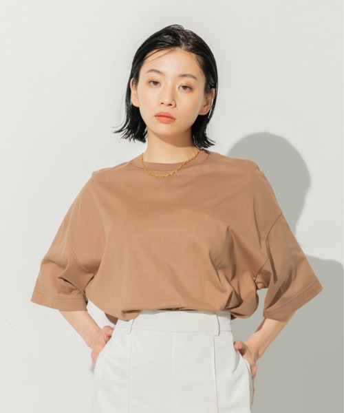 N.O.R.C by the line（ノークバイザライン）の「マルチファンクションＴシャツ（Tシャツ/カットソー・レディース・ブラウン/カーキ・S/M/XXL）」の22枚目の写真