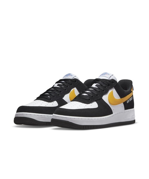 NIKE（ナイキ）の「ナイキ エア フォース 1 '07 LV8 メンズシューズ / Nike Air Force 1 '07 LV8（スニーカー・メンズ・ブラック/オレンジ・26.5/28/25.5/27.5/29/25/26/29.5/27/24.5/28.5/30/24）」の12枚目の写真