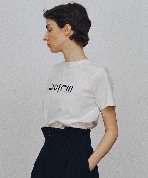 JOSEPH STUDIO(ジョゼフストゥディオ)の「LEE TEE Tシャツ(Tシャツ/カットソー・レディース・ホワイト系/ベージュ系・MEDIUM/LARGE)」の5枚目の写真