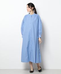 archives | 【入荷禁止】ストライプボリュームスリーブシャツワンピース(シャツワンピース)