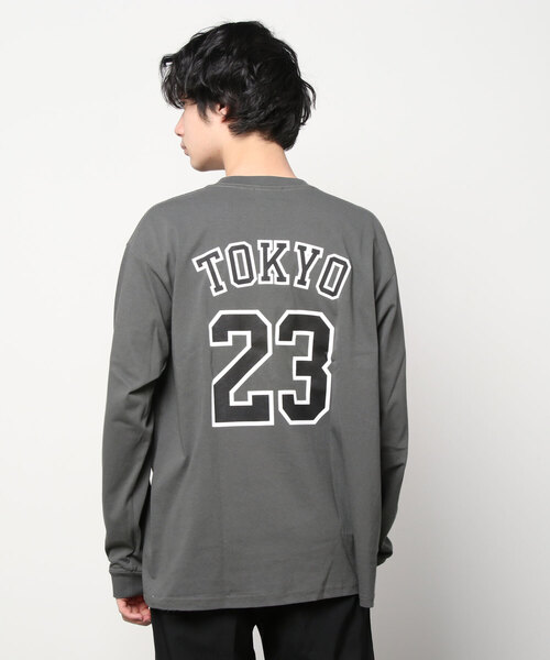 TOKYO 23(トウキョウニジュウサン)の「TOKYO 23 LOGO LS TEE / トーキョー23 ロゴ ロングスリーブティー(Tシャツ/カットソー・メンズ・ホワイト/ブラック/グレー/グレー系その他・M/L/XL)」の13枚目の写真